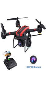 SANROCK U52 Drone, you edit hd footage and directly upload it to social media from