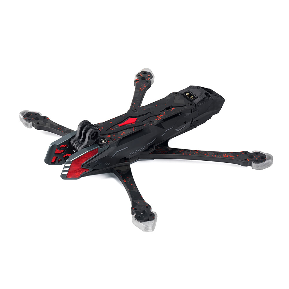 Axisflying Manta 5 Pro DC drone frame for 5-inch FPV, T700 carbon, 32 LEDs DIY, O4 Pro VTX mount, 226.5mm wheelbase