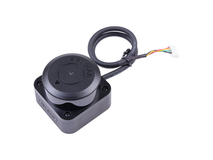 RPLiDAR C1M1-R2 Portable ToF Laser Scanner Kit, 360° 2D LIDAR, 12 m Range, 10 Hz, 5 kHz, 0.72°, IEC-60825 Class 1