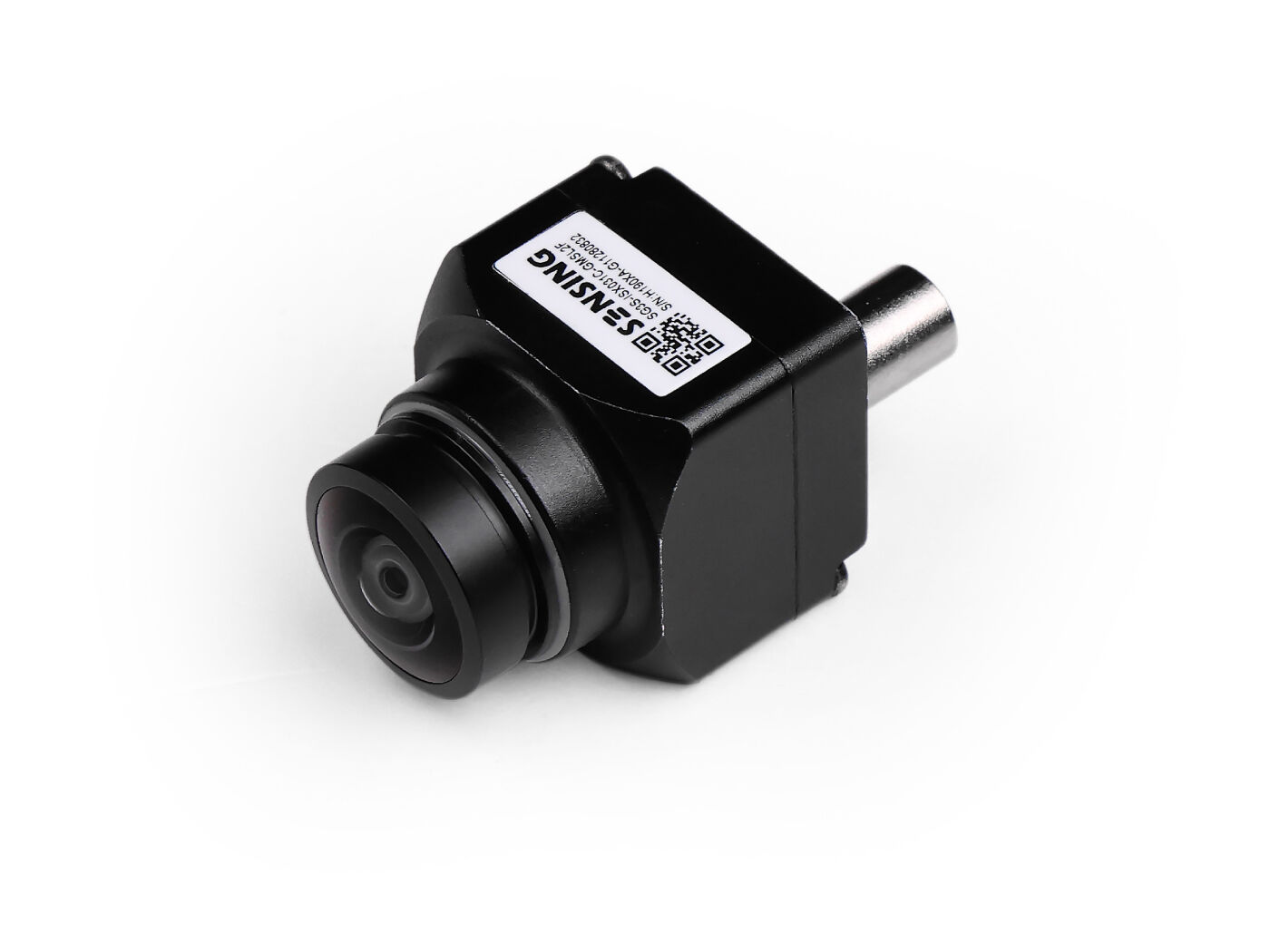 3MP 196° HFOV camera, IP67-rated, YUV422 30fps output, GMSL2 interface, Fakra-Z connector, designed for rugged sensing applications.