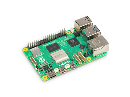 Raspberry Pi 5 8GB Development Computer, 2.4GHz Cortex‑A76, VideoCore VII, Dual 4Kp60, Wi‑Fi ac, BT 5.0, PCIe, GbE