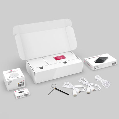 Raspberry Pi Compute Module 5 Development Kit (US) — Wireless CM5 4GB/32GB eMMC, IO Board, Case, Cooler, 27W USB-C