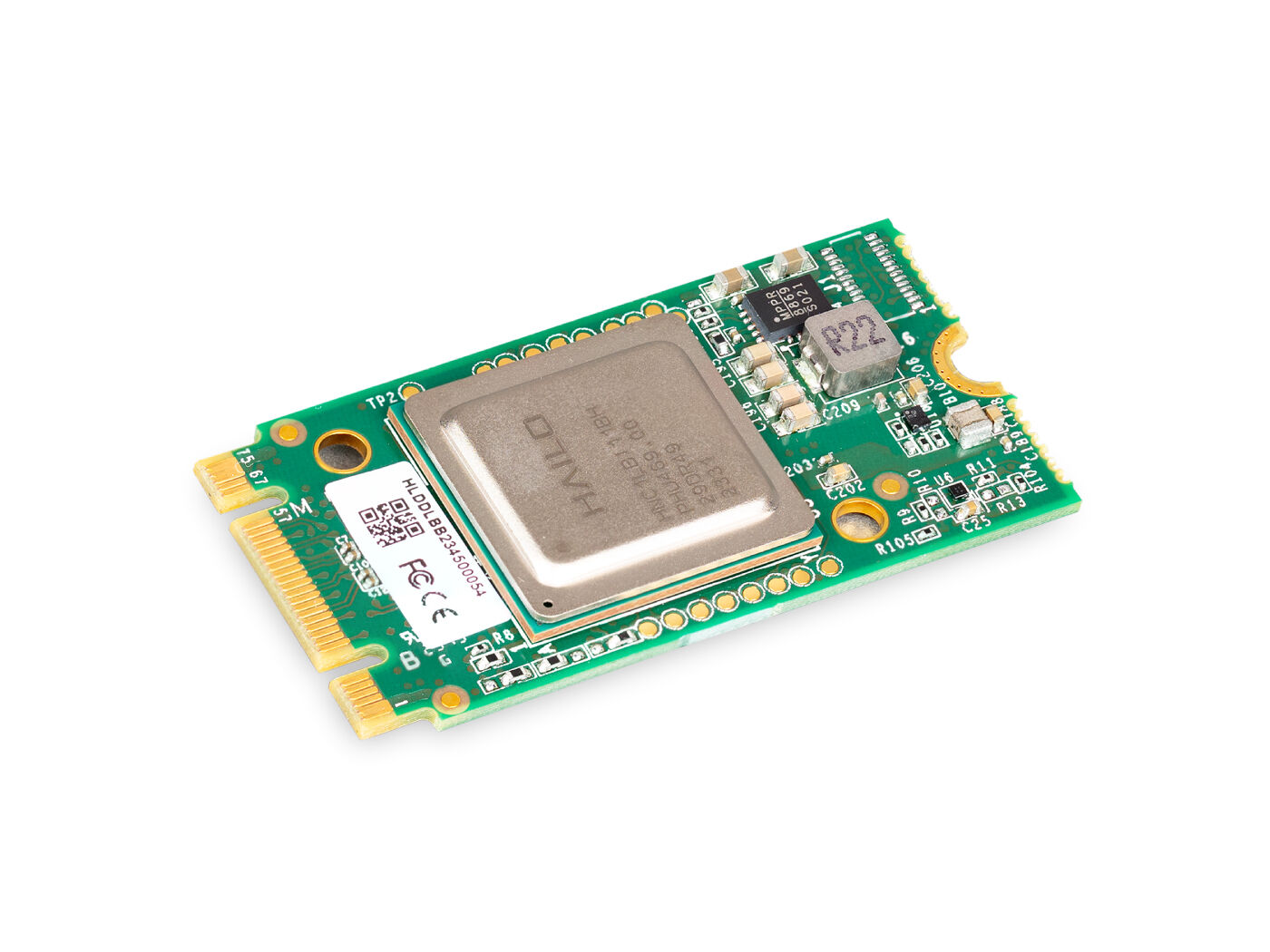 Raspberry Pi AI Kit – M.2 HAT+ with Hailo AI Acceleration (13 TOPS), for Raspberry Pi 5 and CM4 IoT Gateways