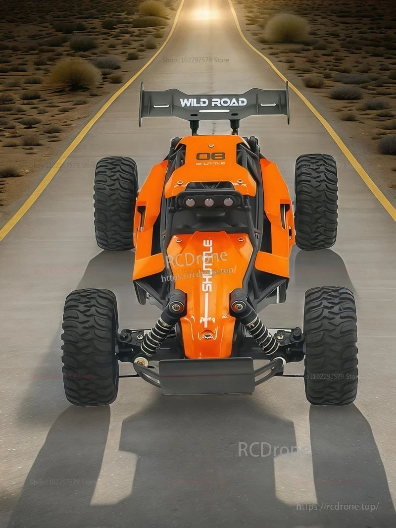 Orange 1:16 RC Car, Wild Road, Shuttle 08