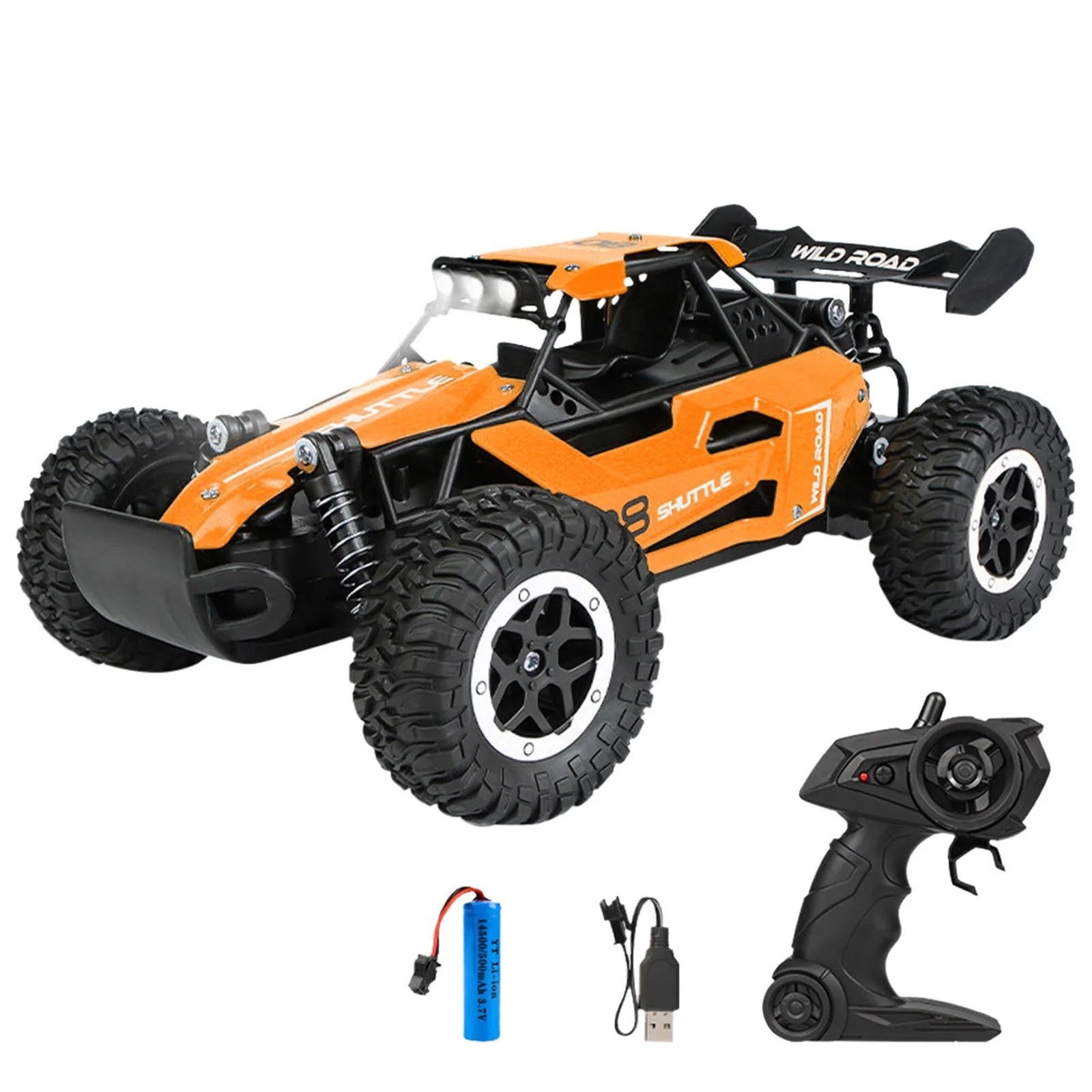 BlocteckToy RC Crawler MN-168 1/12 4WD Tout-Terrain Avec Lumières LED - Autonomie 35 Min