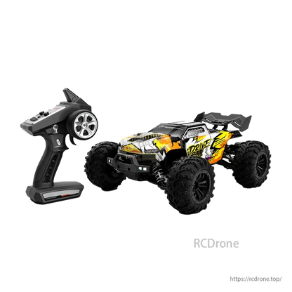 1:16 RC Car Series – 75KM/H Brushless or 50KM/H Brushed 4WD Off-Road Drift Monster Truck with LED Lights, Metal Transmission, and 2.4G Remote Control