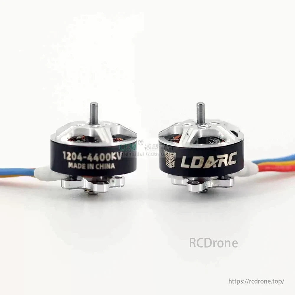 1/4PCS LDARC 1204 4400KV Brushless Motor, Reliable motor for high-performance micro FPV setups, suitable for upgrading micro drones or building nimble racers.