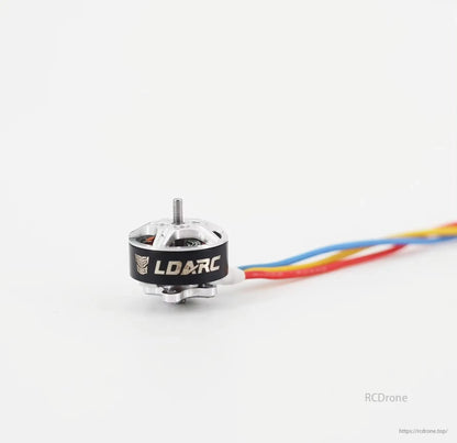 1/4PCS LDARC 1204 4400KV Brushless Motor, LDARC 1204 4400KV brushless motor for 2-inch FPV racing drone, supports 3-4S LiPo, features 1.5mm shaft.