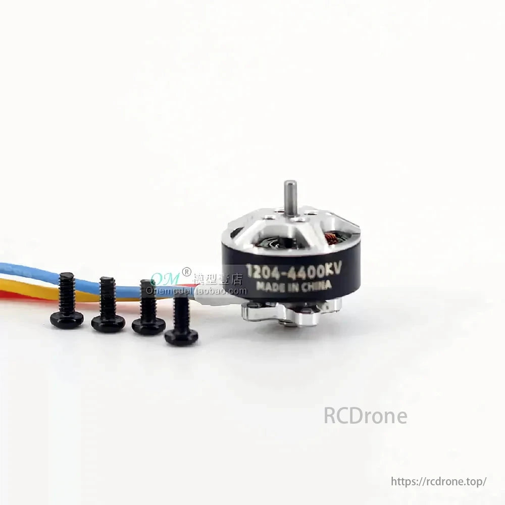1/4PCS LDARC 1204 4400KV Brushless Motor, LDARC 1204 4400KV brushless motor, designed for 2-inch FPV racing drones, supports 3-4S LiPo batteries.