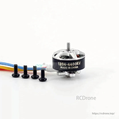 1/4PCS LDARC 1204 4400KV Brushless Motor, LDARC 1204 4400KV brushless motor, designed for 2-inch FPV racing drones, supports 3-4S LiPo batteries.