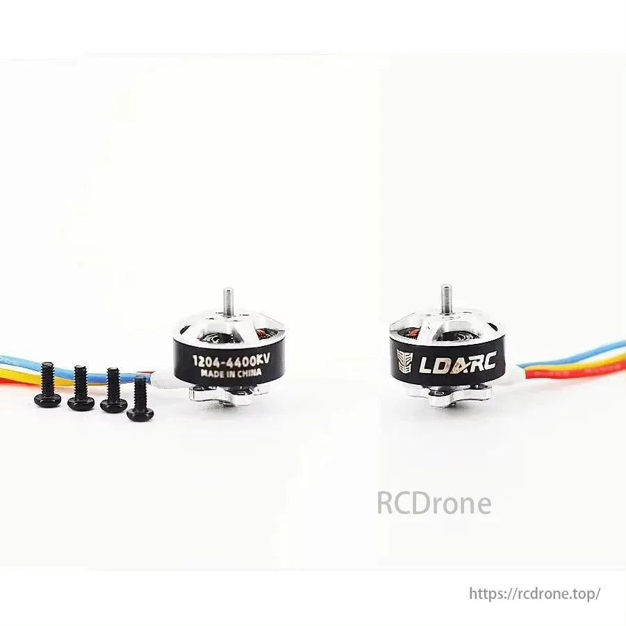 1/4PCS LDARC 1204 4400KV Brushless Motor, LDARC 1204 4400KV brushless motor for FPV racing drone, suitable for 3-4S LiPo batteries.