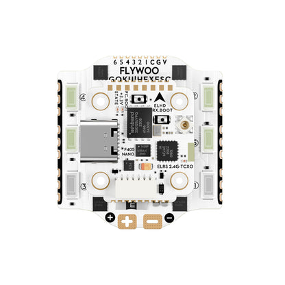Flywoo GOKU HEX GN405 Nano HD 20A 堆疊 V3 飛控/電調組，TCXO ELRS 2.4G，O3/O4 插頭&P播放