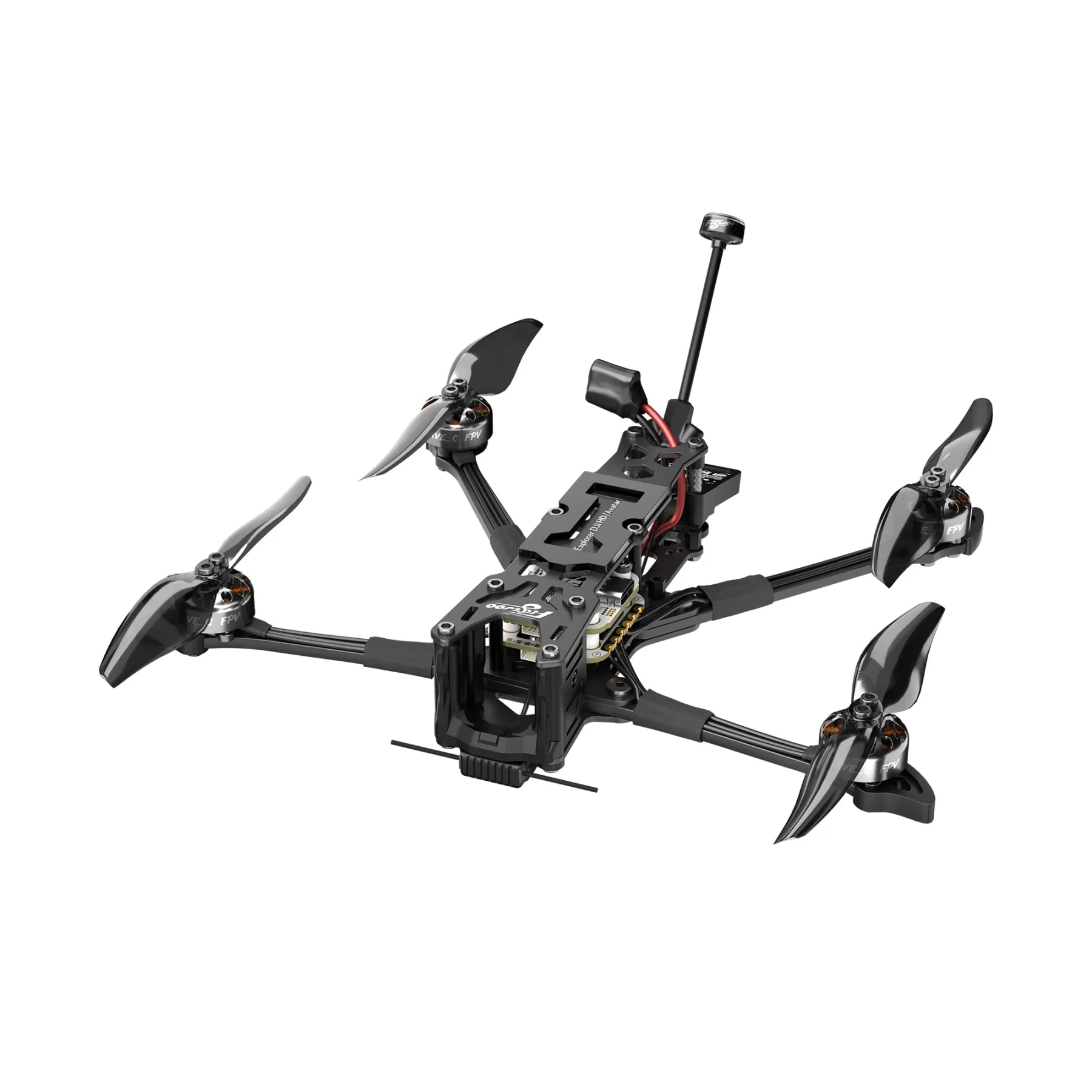 Flywoo Explorer LR 4 O4 4S Sub250 4-Inch Micro Long Range FPV Drone with DJI O4 Air Unit 4K/60FPS