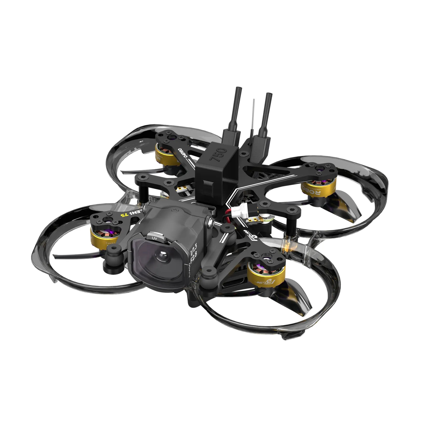 Flywoo Flylens 75 HD O4 PRO 2S 1.6-Inch Whoop FPV Drone V1.3 with DJI O4 Air Unit Pro & F405 FC