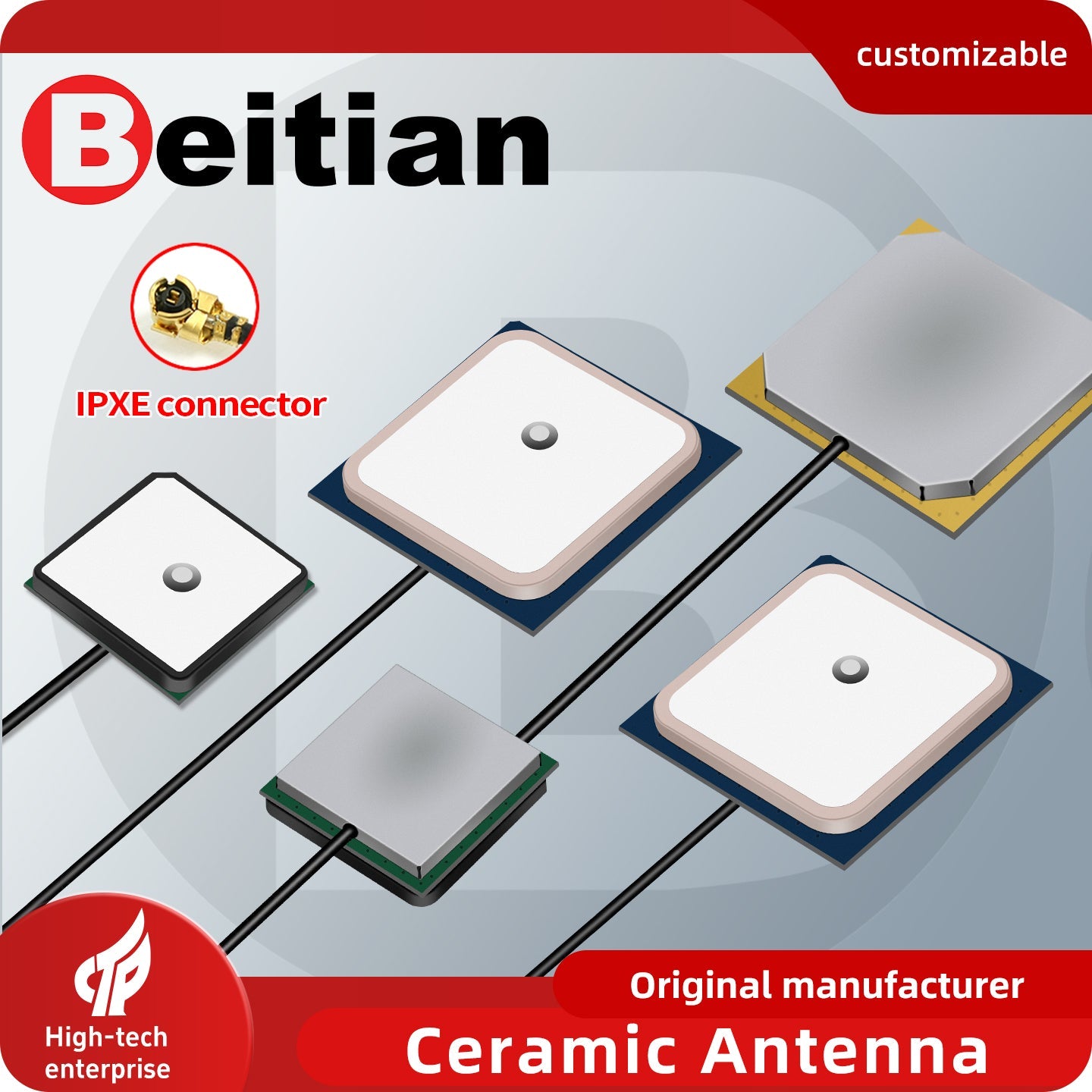 Beitian High Gain Internal GPS Satellite Navigation Antenna for Boat and Vessel Ceramic Antenna  BT-182B