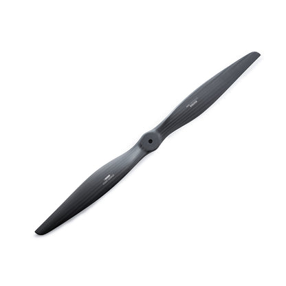 MAD VC 21x10-R IN Carbon Fiber Propeller, Two-blade black carbon fiber propeller with centered mounting hub, MAD VC 21x10-R IN