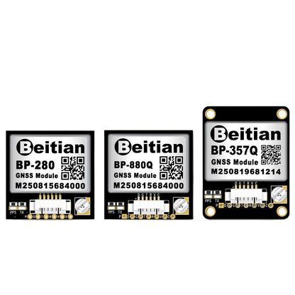 Beitian RTK integrated positioning module lineup for vehicle control, BP-280 and BP-357Q GNSS boards