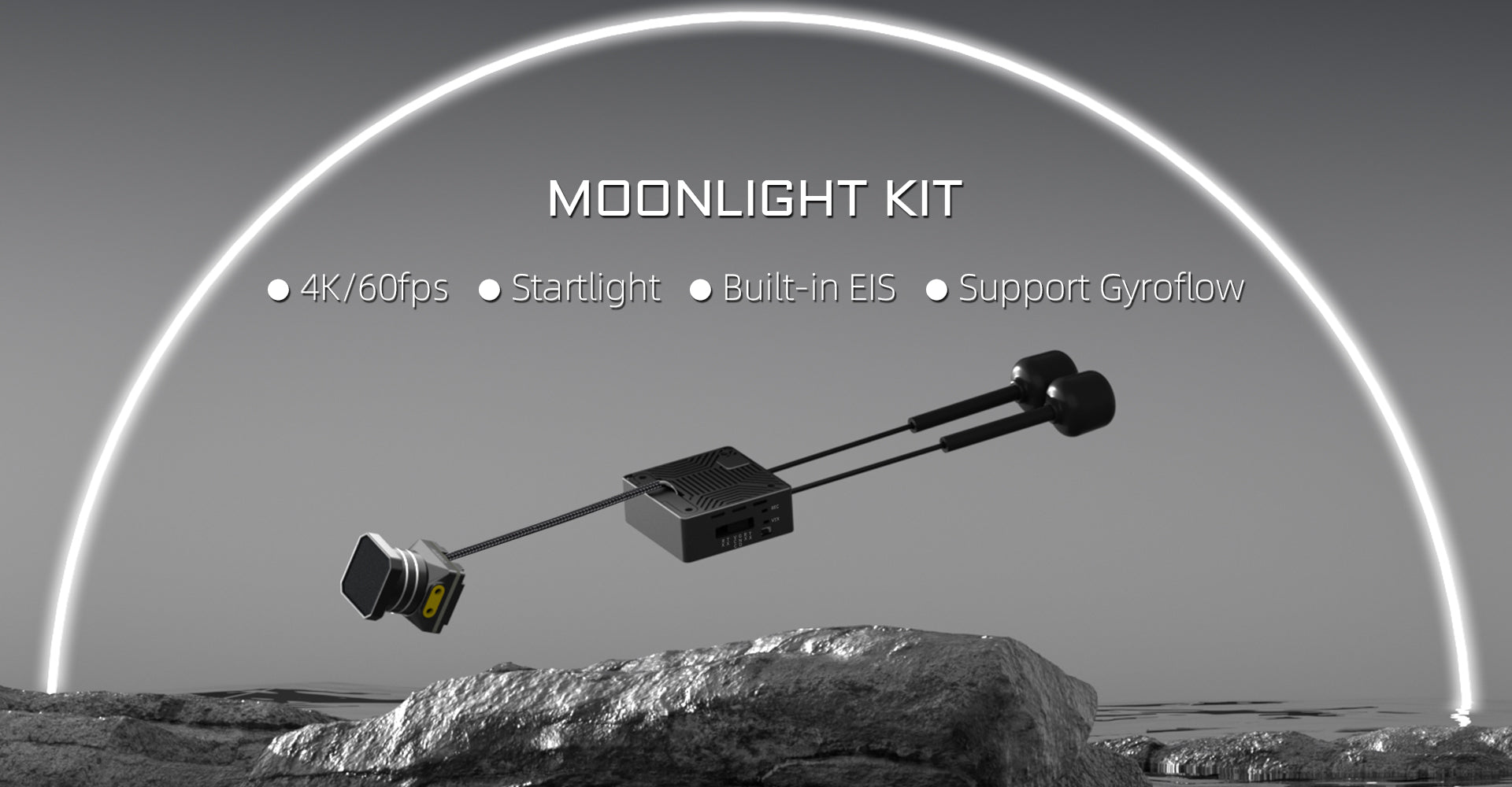 Walksnail Moonlight kit, MOONLIGHT KIT 4KI6Ofps Startlight Built-in E