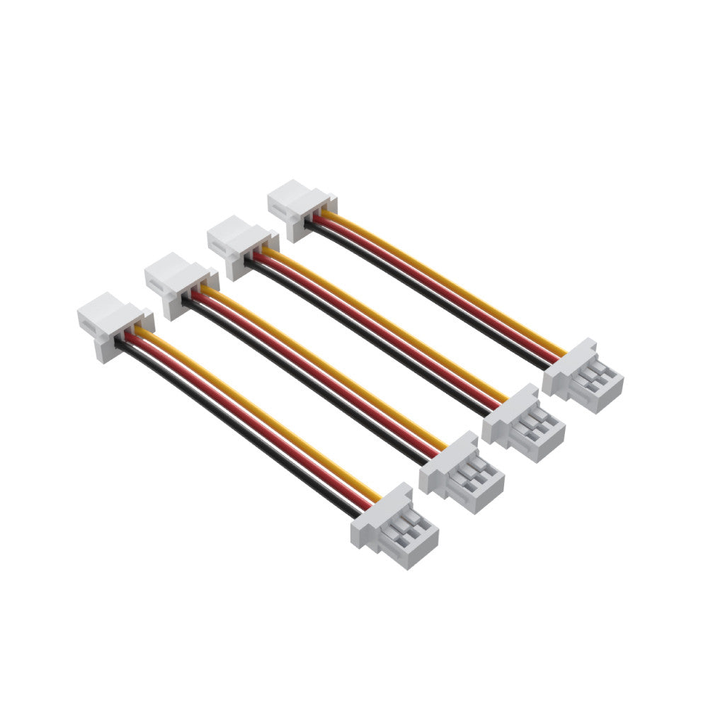 Przewód silikonowy SH1.0 3P 50mm do lamp LED na ramieniu (20 szt.)