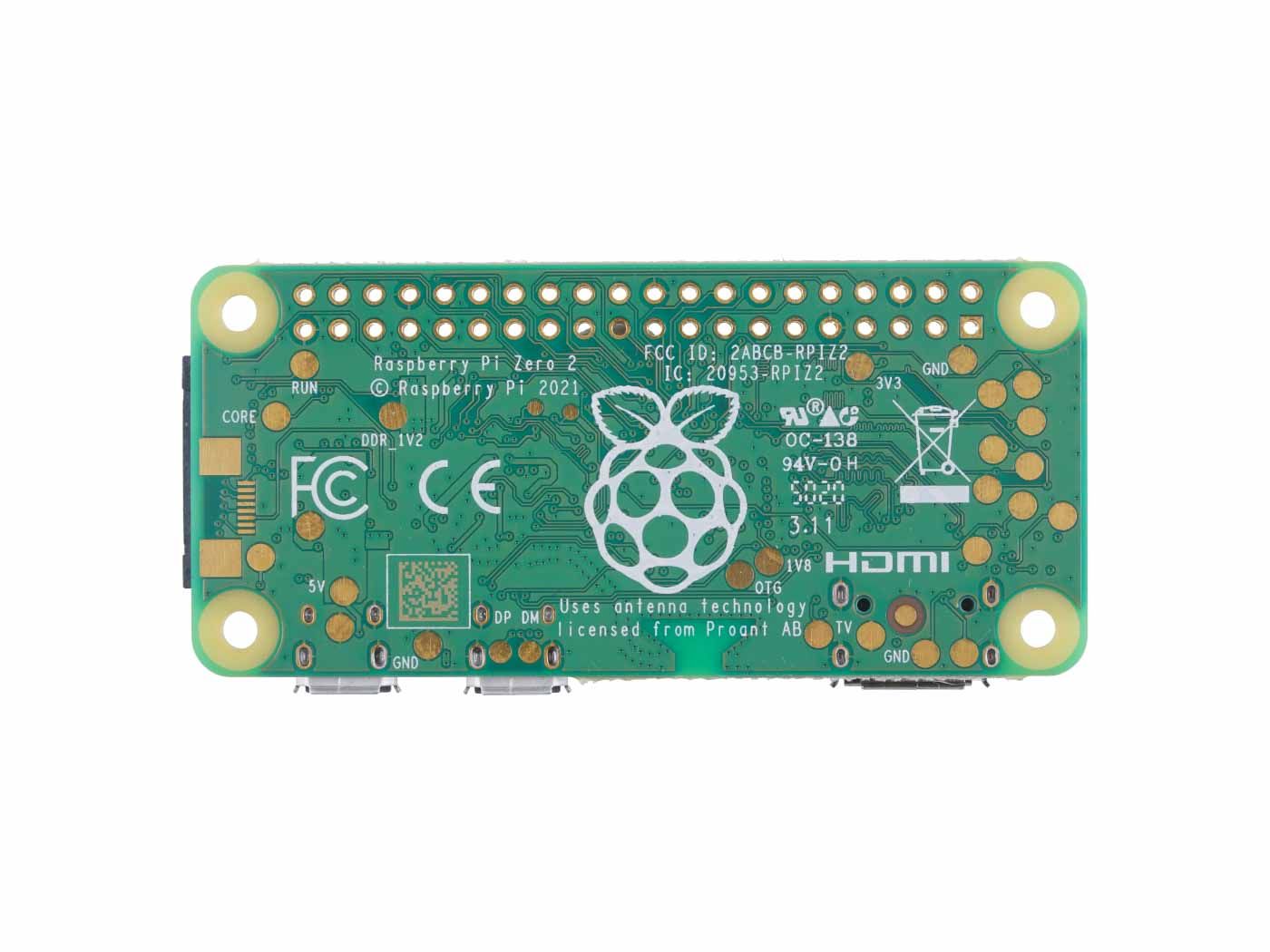 Single Board Raspberry Pi Zero Computer Raspberry Pi Zero 2 W Single-Board Computer, Quad‑Core 1GHz Cortex‑A53 ...