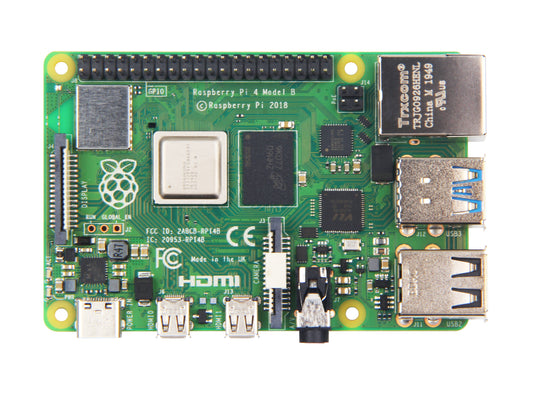 Raspberry Pi 4 Computer Model B 2GB V1.2 – 1.5GHz Quad‑Core, Dual 4K micro‑HDMI, WiFi AC, BT 5.0, USB 3.0, GbE