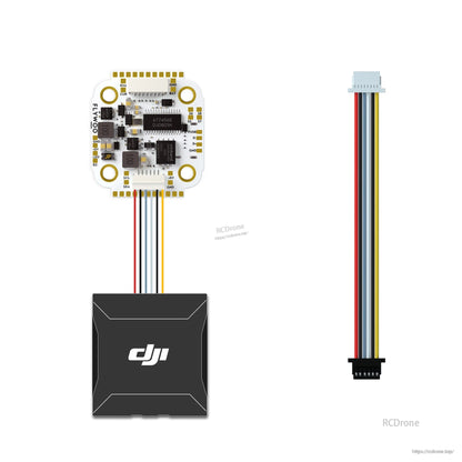 Flywoo JST-SH 1.0mm 6-pin to 6-pin locking cable, 100mm, for connecting DJI O3 Air Unit to flight controller