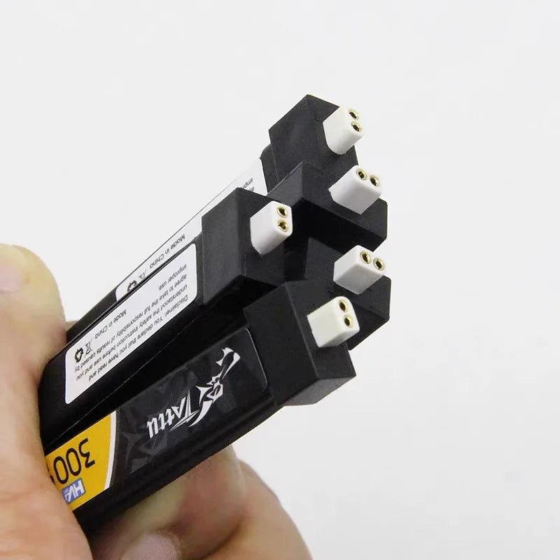 IMG_5632(20231010-181941).JPG 10Pcs TATTU 1S 300mAh 75C 3.8V LiPo Drone Battery, Battery specifications for Teranty 1S 300mAh Li-Ion battery with CE certification and replacement options.