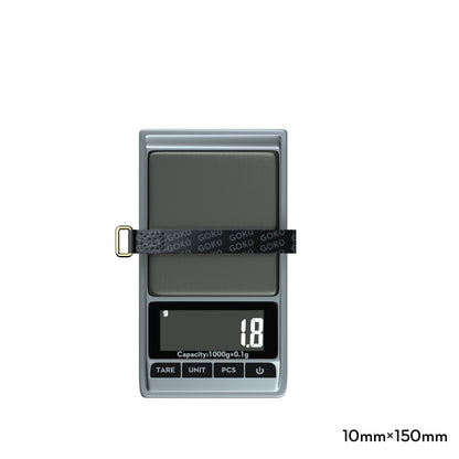 5Pcs flywoo 10x150mm\ 10X180mm \ 15X180mm\ 15X250mm Battery Strap Golden Metal Buckle Patent leather for RC Lipo Battery