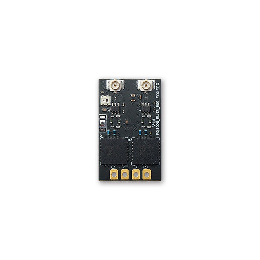 Foxeer ELRS 915/868MHz Diversity Receiver, Foxeer ELRS diversity receiver board with two u.FL antenna connectors, compact PCB and solder pads
