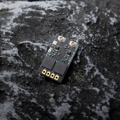 Foxeer ELRS 915/868MHz diversity receiver board with dual u.FL antenna connectors and solder pads