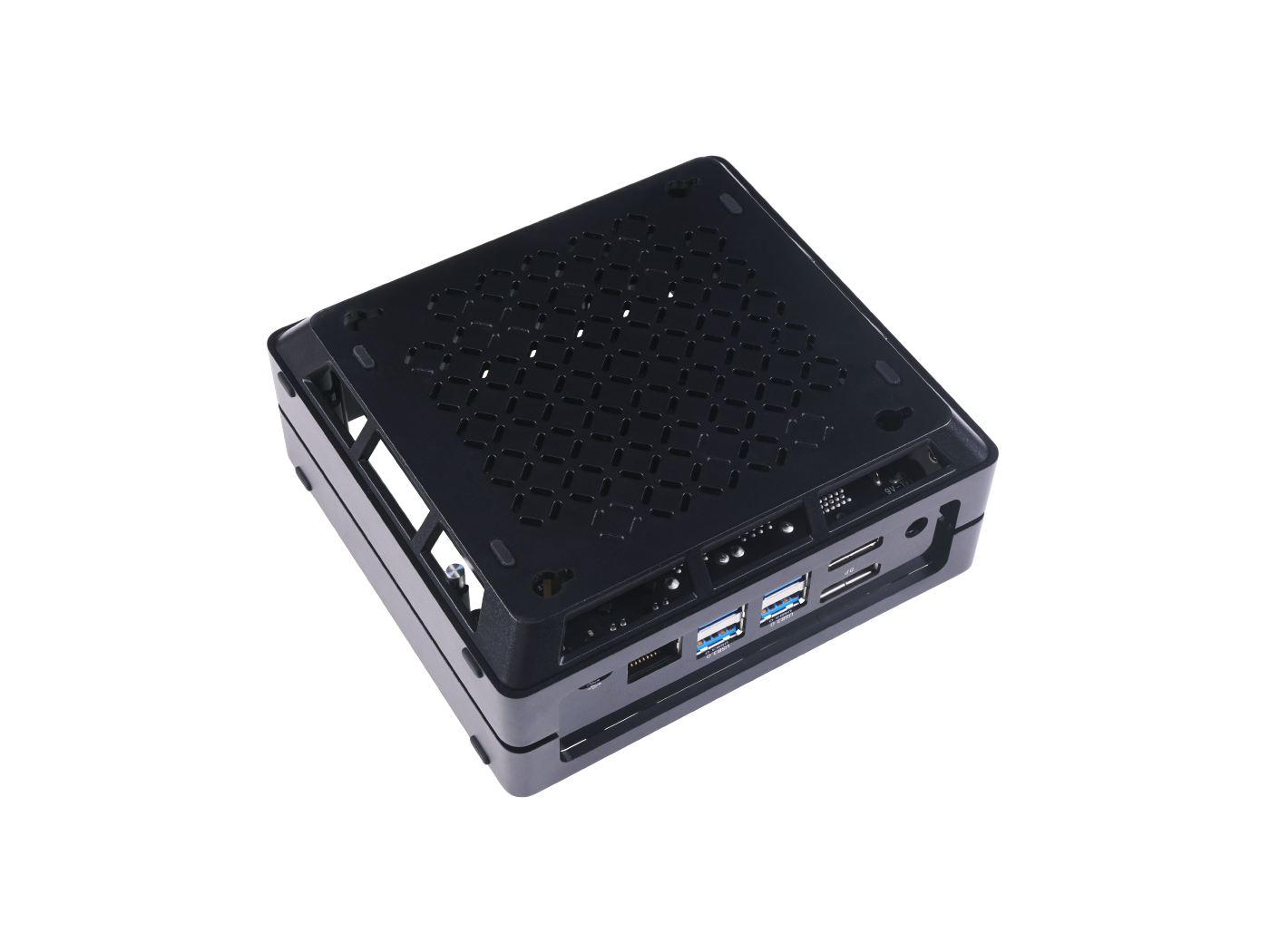 reComputer J1020 v2 (w/o power adapter) Edge AI Computer with NVIDIA Jetson Nano 4GB, 0.5 TOPS, 16GB eMMC, M.2 Key M