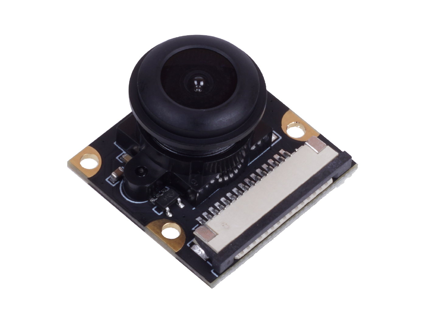 IMX219-77 8MP Camera Module, 77° FOV, Compatible with NVIDIA Jetson Nano/Xavier NX, 3280×2464, MIPI