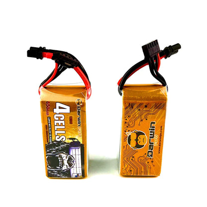 DarwinFPV 4S 850mAh 15.2V Lipo FPV Drone Battery