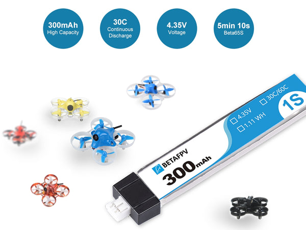 30OmAh 30C 4.35V Smin 10s Contlnuous High Capaci