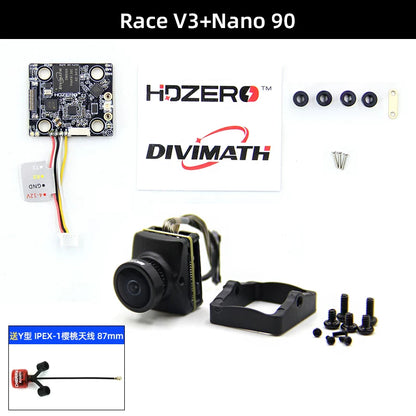 HDZero Goggle 2 FPV 穿越眼鏡 – 1080p 90Hz OLED，內建類比接收器，HDMI 輸入/輸出，3ms 低延遲，WiFi 錄影
