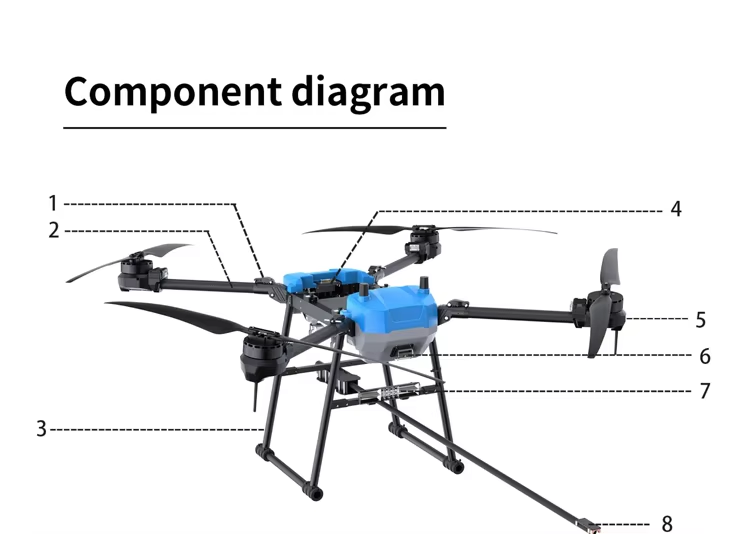 AGR B100 Kusafisha Drone - Multipurpose Nzito-kazi Kuosha Drone Jengo ukuta Dirisha Kusafisha Viwanda Drone