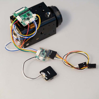 Foxeer 30X Zoom 700TVL CMOS FPV Camera with PWM Control, 30X Optical Zoom, CVBS Output for Drones and Surveillance