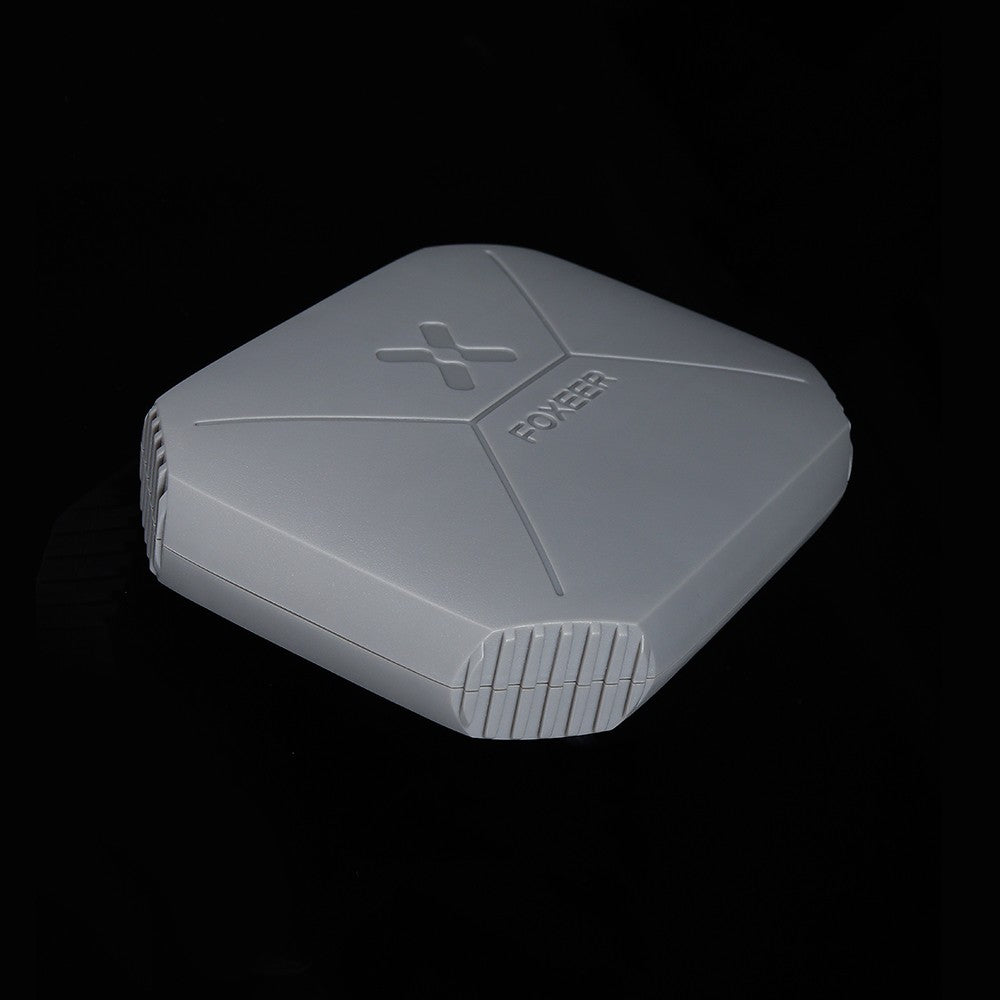 Foxeer Echo 2 Max directional FPV antenna in grey housing with embossed Foxeer logo