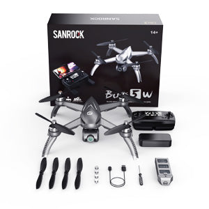 SANROCK B5W GPS Drone, Lets the viewer immerse themselves in the video
