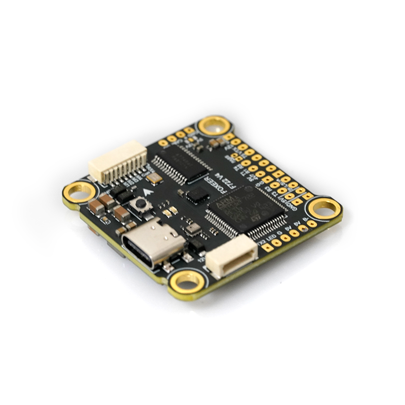 Foxeer F722 V4 Flight Controller ICM42688 DPS310 | 6 UARTs, X8 Supported, 4~6S LiPo, 16M Blackbox, Type-C