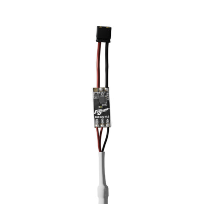 Flywoo RGB Strip V1.0 LED controller board with red/black wires and connector for Halo Gate RGB LED strip kit