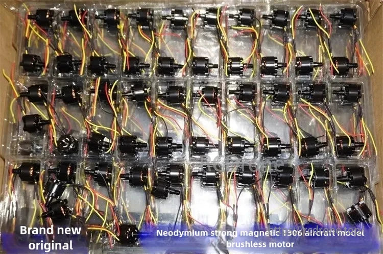 1306 3000KV Brushless Motor, New neodymium magnetic 1306 brushless motor for RC planes.