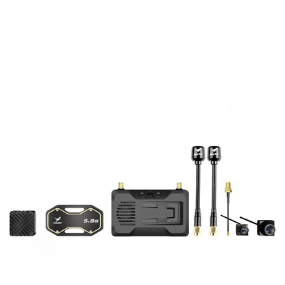 HGLRC Draco A1/A2 Pro 5.8GHz HD FPV air unit system kit with ground unit, antennas and cameras