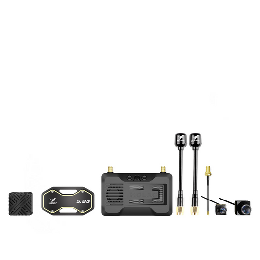 HGLRC Draco A1/A2 Pro 5.8GHz HD FPV air unit system kit with ground unit, antennas and cameras