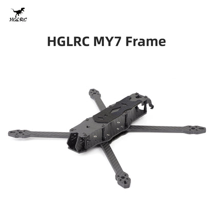 HGLRC MY7 7-Inch Long-Range & Training FPV Frame Kit, 335mm Wheelbase, 30.5mm FC Mount