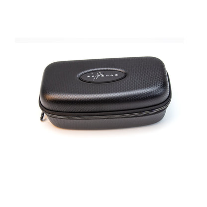 SKYZONE SKY04X/SKY04L/EV300O goggle cover case, black hard shell with zipper and Skyzone logo