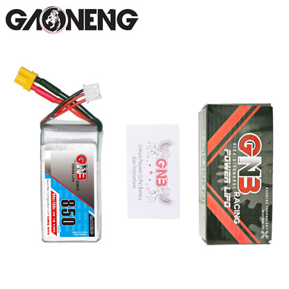 GAONENG GNB 2S 7.4V 850mAh 80C XT30 LiPo Battery
