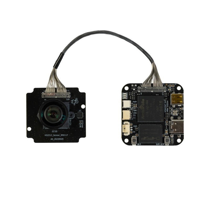 Foxeer 4K Ambarella A12 Camera, Foxeer 4K camera with Ambarella A12 processor, PWM remote control, WiFi connectivity, and high-quality TV out/micro HDMI output.