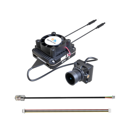 RunCam WiFiLink 2 OpenIPC AIO, IMX415, 160°, 1080p90/720p120, 9–22V WiFi FPV Video Link Module for RC Aircraft