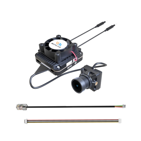 RunCam WiFiLink 2 OpenIPC AIO, IMX415, 160°, 1080p90/720p120, 9–22V WiFi FPV Video Link Module for RC Aircraft